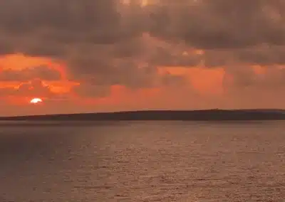 Aran Islands Sunset over the Atlantic Ocean